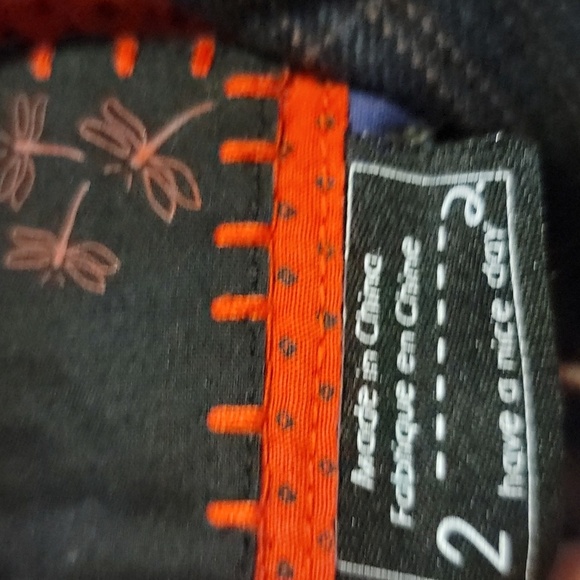 Free People Women's Gray Plaid Blazer Paisley Stripe Tail Size 2 - Picture 4 of 6